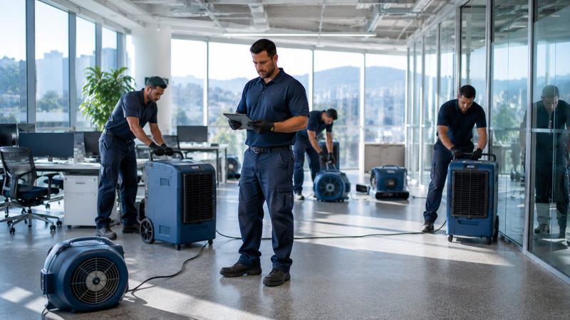 Commercial Restoration in Orange County in Anaheim