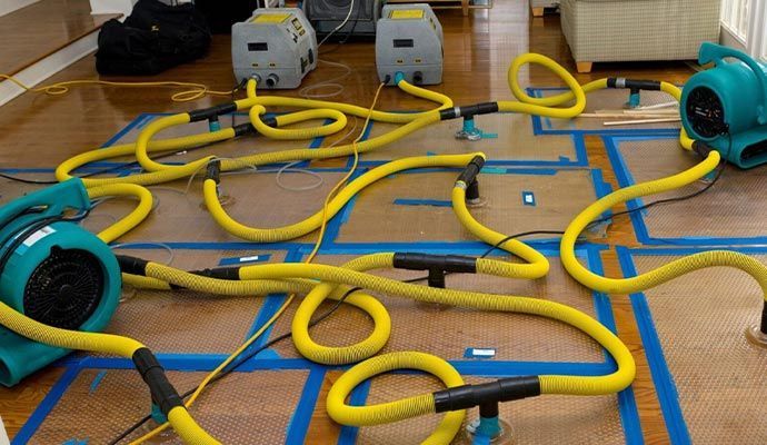 Burst Pipe Damage Restoration in Los Angeles and Orange County — DKI Restotech