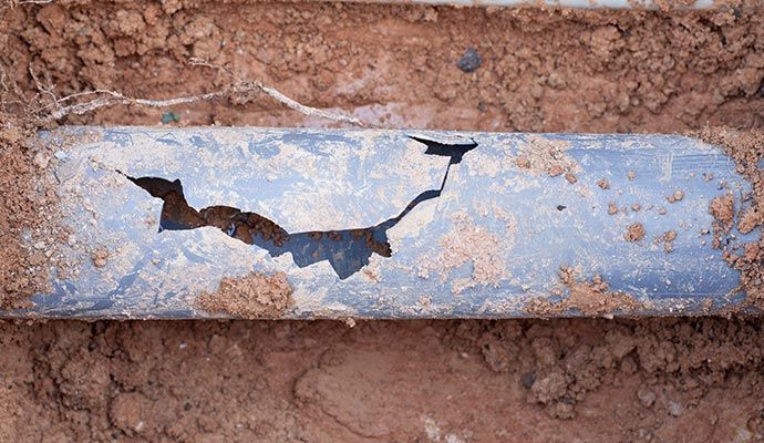 Pipe Break Restoration in Orange County & Riverside