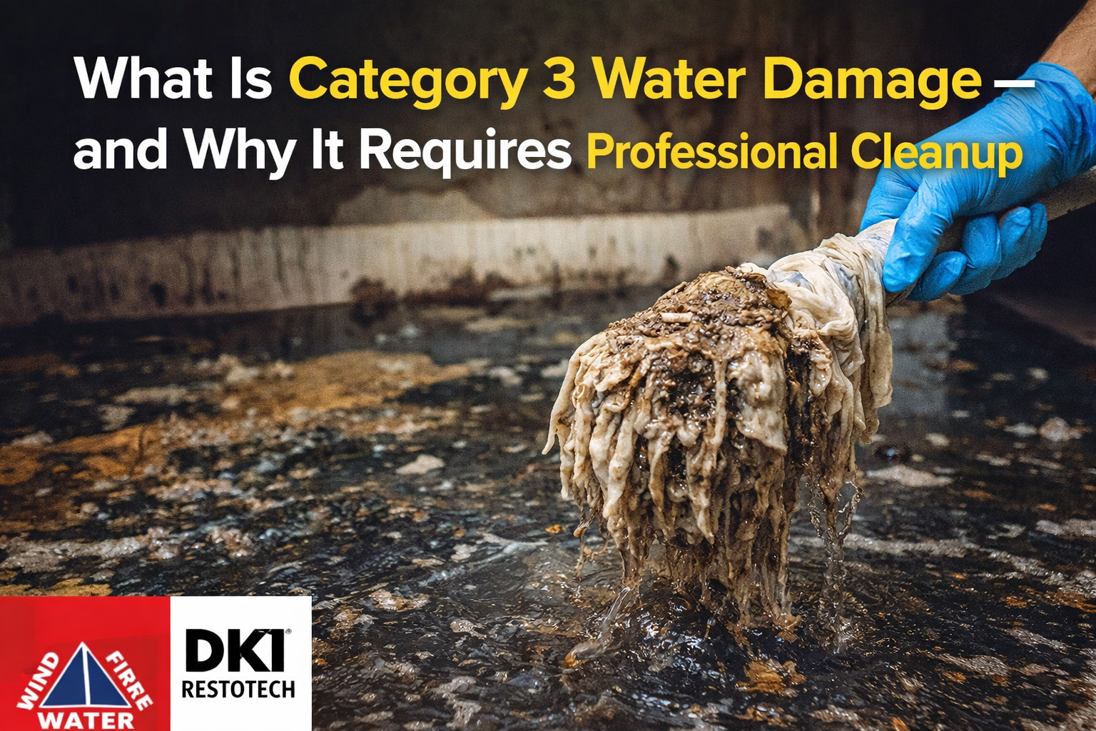 What Is Category 3 Water Damage in LA and Why Professional Cleanup Matters