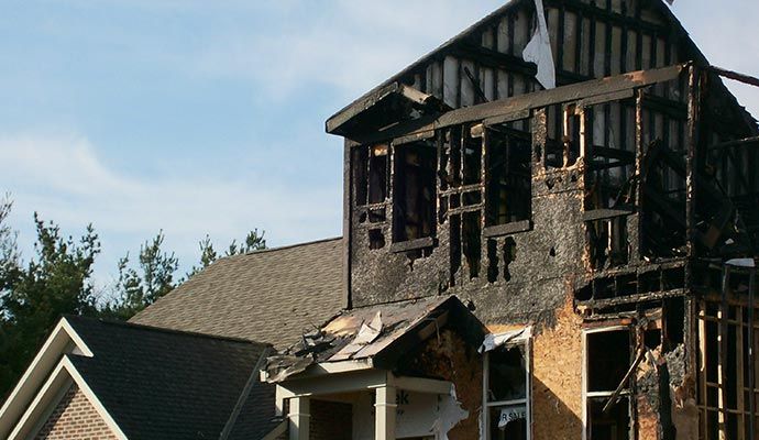 Residential Fire Damage Restoration in Orange County
