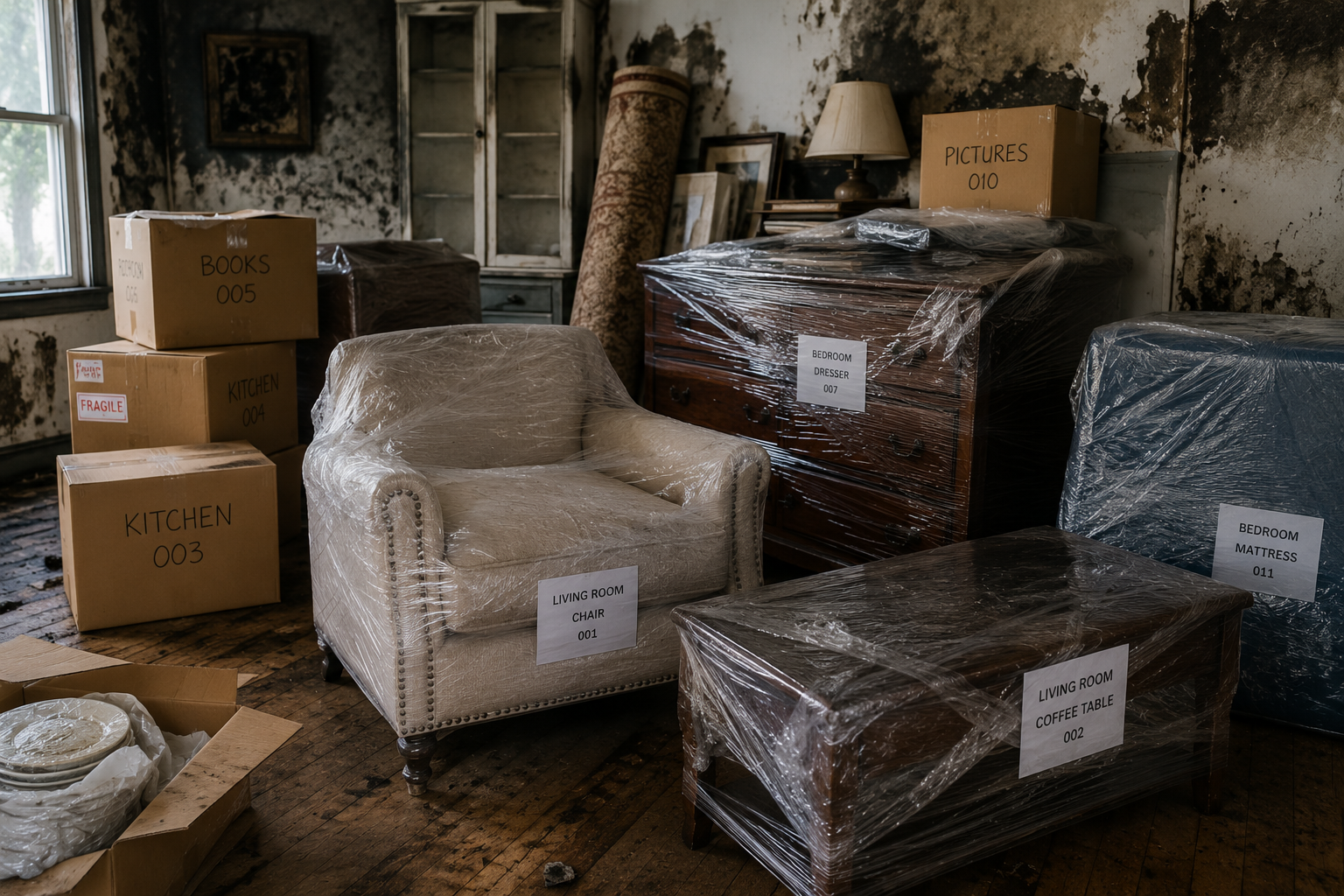 Professional Pack-Out Services in Los Angeles, California — DKI Restotech