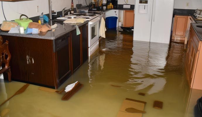 Slab Leak Water Damage Restoration in Riverside — DKI Restotech