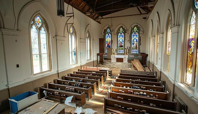 Church Restoration in Orange County — DKI Restotech